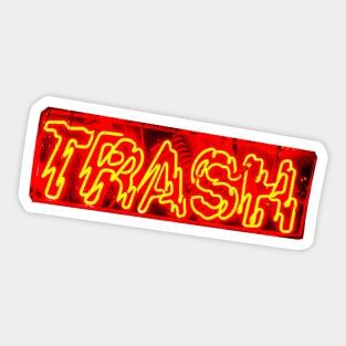 TRASH and Vaudeville Sticker